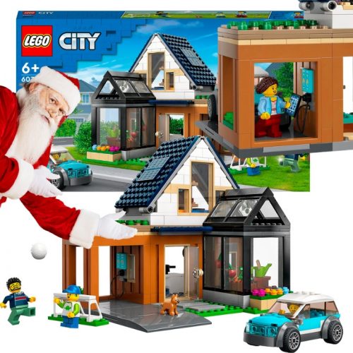  LEGO CITY СЕМЕЙНА КЪЩА СЕМЕЙНА ЕЛЕКТРИЧЕСКА КОЛА КУЧЕ КУЧЕ 462EL КЪЩА