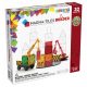  Magna-Tiles Builder магнитни блокчета 32 бр.