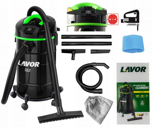 Индустриална прахосмукачка Lavor CF 30 EM 1400 W