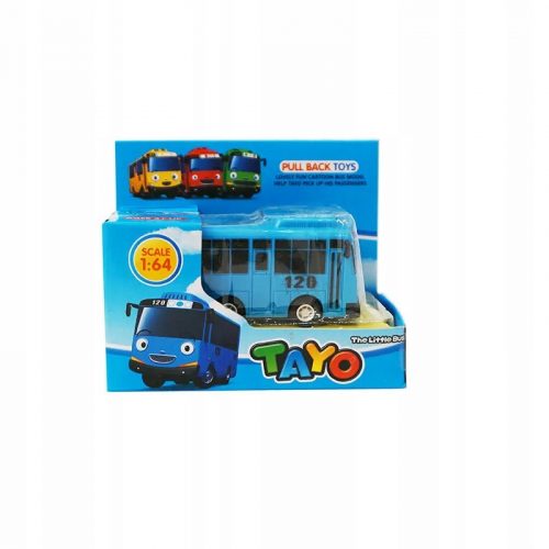  BlueCartoon Tayo Bus Kids Mini Car Изтегляне на корейски аниме модел