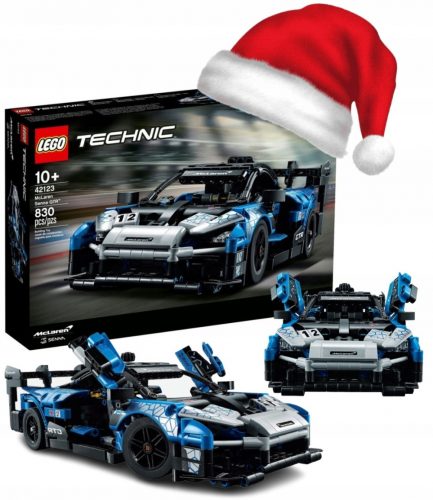  LEGO Technic McLaren Senna GTR 42123 + ПОДАРЪК ЕЛЕКТРОННА КОЛЕДНА КАРТИЧКА