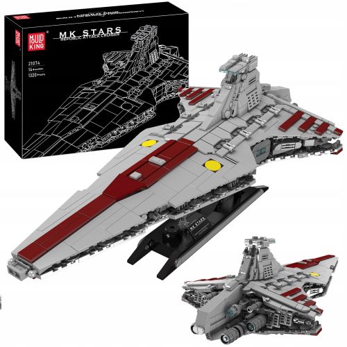  Mold King Star Wars Republic Attack Cruiser Модел строителни блокове Играчки