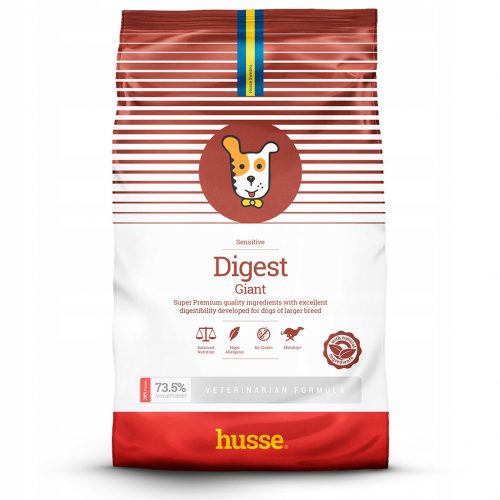  Суха храна за кучета Sensitive Husse Digest Giant 12,5 кг