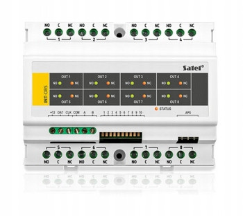 Satel control 230V int-ors разширител, 8 изхода