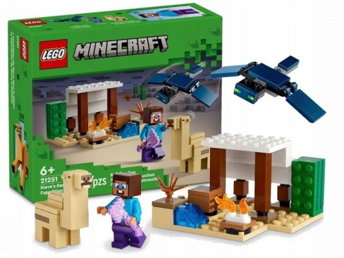  LEGO Minecraft 21251 Пустинната експедиция на Стив