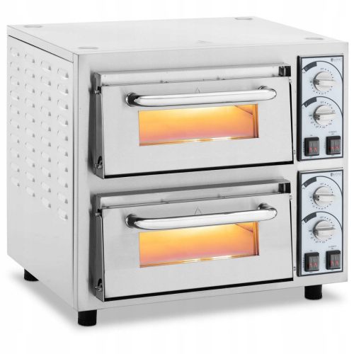 Парче за пици Royal Catering RCPO-4400-2PS 4400 W 53,5 cm x 53 cm