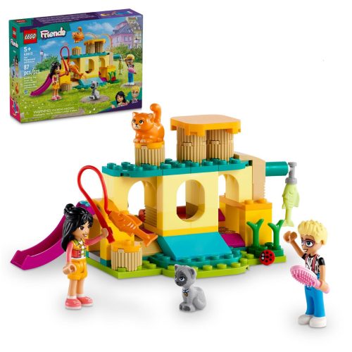  LEGO Friends 42612 Cat Playground Adventures + LEGO Paper Bag 6315786 Yellow 24x8x18 cm