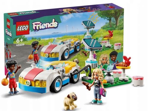  LEGO Friends 42609 Електрическа кола и зарядна станция