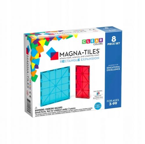  Комплект магнитни блокчета Magna Tiles 3 години +