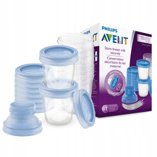  Съд за мляко Philips Avent 180 мл 10 бр.