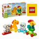  LEGO Duplo 10412 Влак с животни + VP Хартиена торба LEGO 6315792 Среден