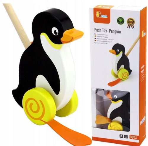 Дървена буталка Viga 50962 Penguin