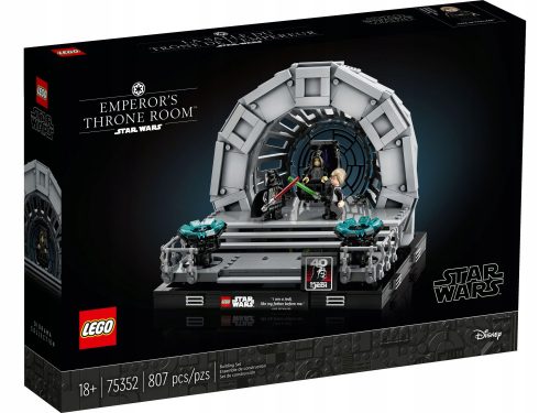  LEGO Star Wars 75352 Диорама: Тронната зала на императора