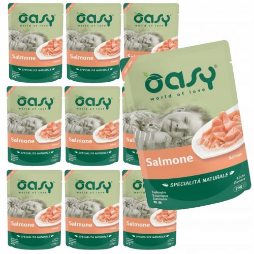  Oasy wet food сьомга 0,07 кг