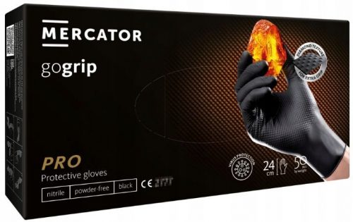 Ръкавици Mercator Medical GOGRIP размер 10 - XL 25 чифта