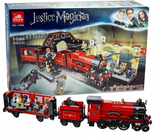 HARRY POTTER EXPRESS блокове за HOGWARTS 832 части XL