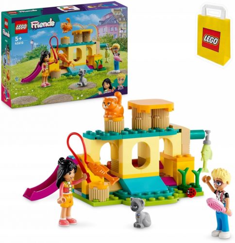  LEGO Friends 42612 Приключения на котешка площадка + хартиена торбичка LEGO