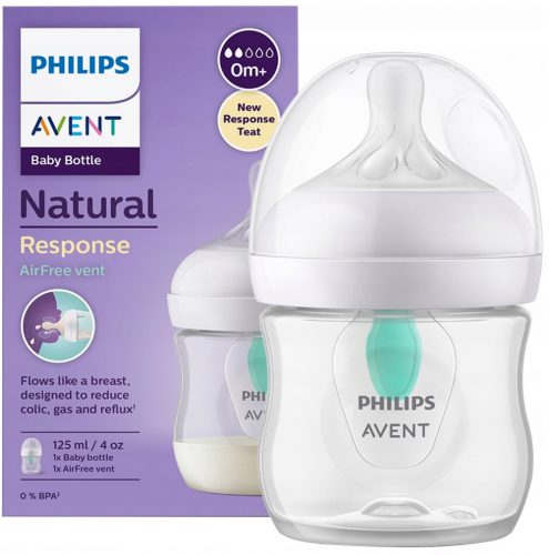  PHILIPS AVENT 0m+ NATURAL RESPONSE бебешко шише за хранене ОПИСАНИЕ