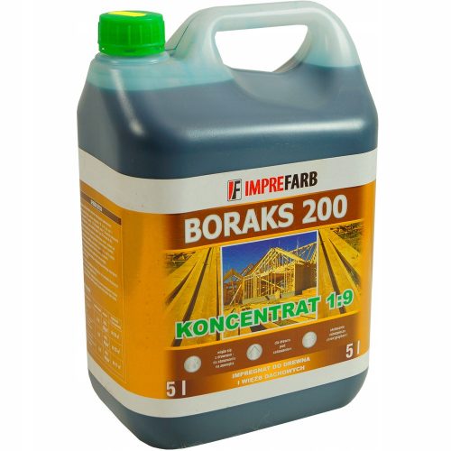 Боя за структурно дърво Borax 200 Green 5L