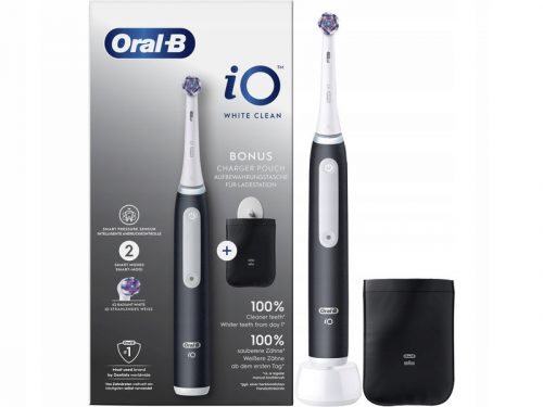  Oral-B iO White Clean магнитна четка за зъби, черна