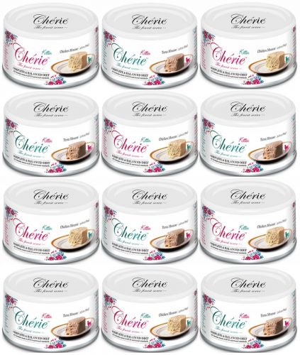  Cherie Kitten Mousse Chickem пилешки мус за котенца 80 гр. консерва