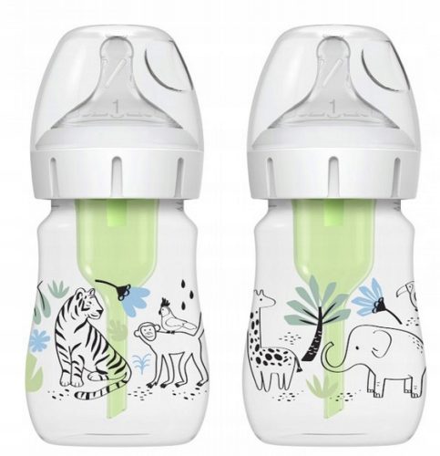  BROWN'S ANTI-COLIC BOTTLE OPTIONS 150ml x2 JUNGL