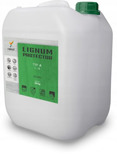 Lignum Protector TYPE A 20kg 1:19 Не се мие, издръжлива импрегнация за дърво