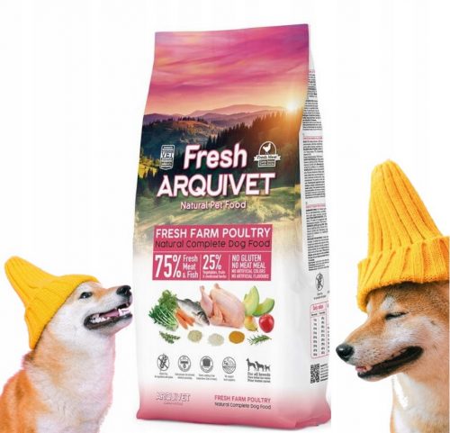  ARQUIVET FRESH Полувлажна храна за кучета, пиле и океанска риба, 2,5 кг