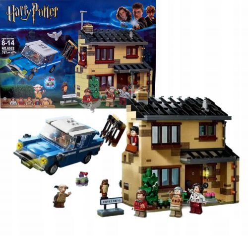  Harry Potter Privet Drive блокира 4 797 елемента къщата на Хари