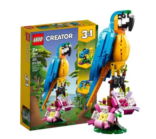  LEGO Creator 3 в 1 311360 31136 - LEGO Creator - Екзотичен папагал