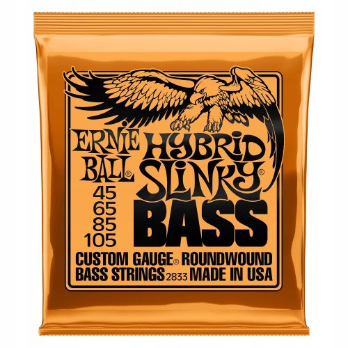  Ernie Ball 2833 Bass Slinky струни (45-105)