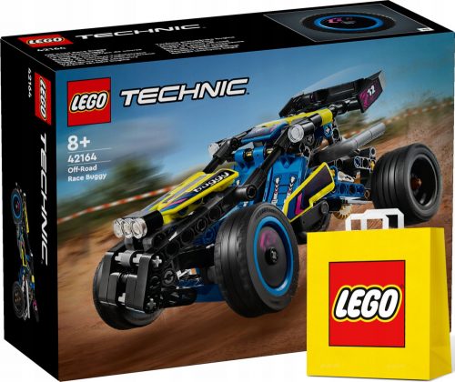  LEGO Technic Off-road Racing Buggy 42164 + VP LEGO хартиена торбичка средна 41cmx34cmx11cm ПОДАРЪЧНА ЧАНТА