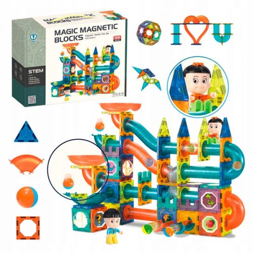  Dige magnetic blocks комплект магнитни блокове 128 бр.