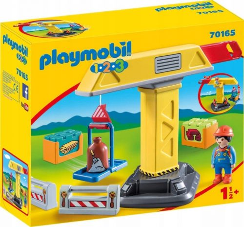  Playmobil 1.2.3 70165 Строителен кран