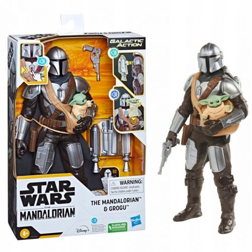  Интерактивни фигури на STAR WARS Mandalorian и Grogu