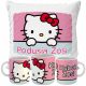  HELLO KITTY ВЪЗГЛАВНИЦА + ЧАША КОМПЛЕКТ ИМЕ ПОДАРЪК ЗА РОЖДЕН ДЕН РАЗЛИЧНИ ДИЗАЙНИ