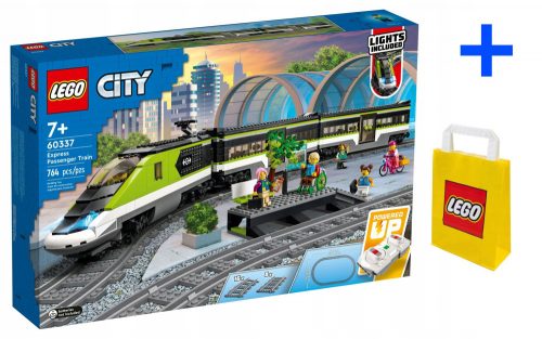  LEGO City 60337 Express Passenger Train + VP Paper Bag LEGO 6315794 Large