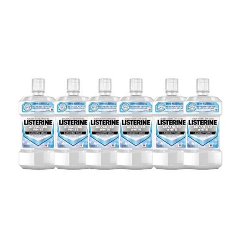  Listerine Advanced White Mild Taste 1000 мл вода за уста