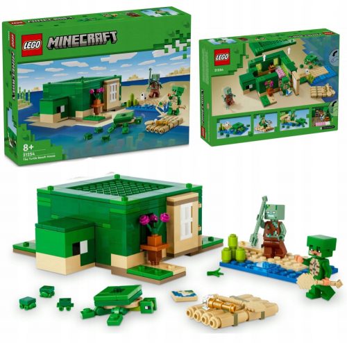  LEGO MINECRAFT 21254 КЪЩА НА ПЛАЖА НА КОСТЕНУРКИ