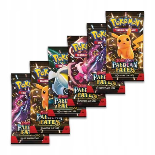  POKEMON COLLECTOR CARDS MEGA BOX LARGE PALDEAN FATES КОМПЛЕКТ 360 БР.