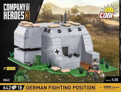  Cobi 3043 Blocks Band of Brothers Германска бойна позиция