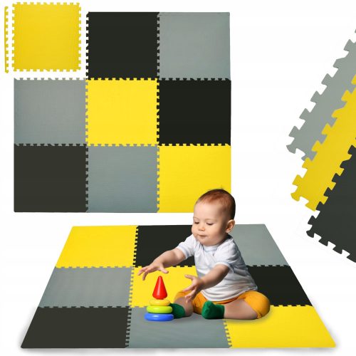  HUMBI FOAM MAT 180 X 180 ГОЛЯМ ВОДОУСТОЙЧИВ БЕЗОПАСЕН ПЪЗЕЛ 9 БР.