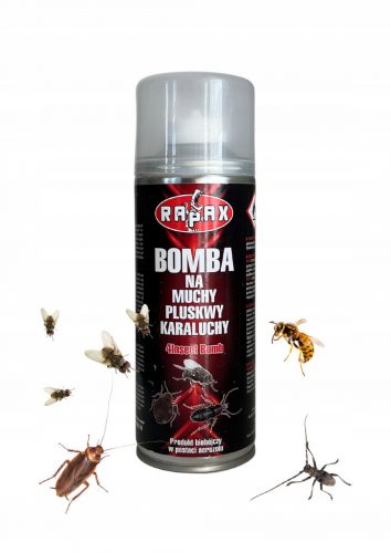  БОМБА против мухи, дървеници и хлебарки 4Insects Bomb RAPAX