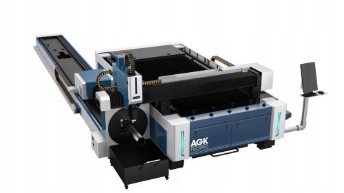 Fiber Laser AGK 3015HT 6000W 6kW машина за лазерно рязане на ламарина и тръби