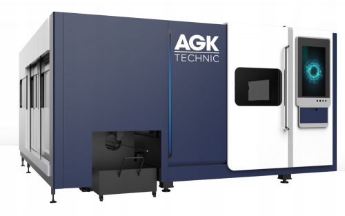 Fiber Laser AGK 3015 BHT 6000W 6kW машина за лазерно рязане на ламарина и тръби