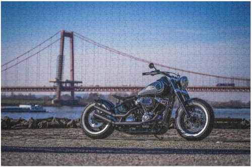  Забавен и облекчаващ стреса Пъзел Harley Motorcycle 1000 PCS