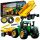  LEGO Technic КОМПЛЕКТ ТУХЛИчки LEGO ТРАКТОР С РЕМАРКЕ TECHNIC JOHN DEERE ТРАКТОР КОЛЕДЕН ПОДАРЪК 4213610