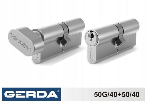 GERDA LOCK23 вложка за брава 50G/40+50/40 САТЕН