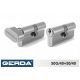 GERDA LOCK23 вложка за брава 50G/40+50/40 САТЕН