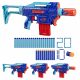  NERF ELITE 2.0 ПИСТОЛЕТ STORMCHARGE WILD EDITION КОМПЛЕКТ + ДАРТС + Gun Waffle дартс за Nerf за Nerf N-strike Elite дартс за Nerf 10